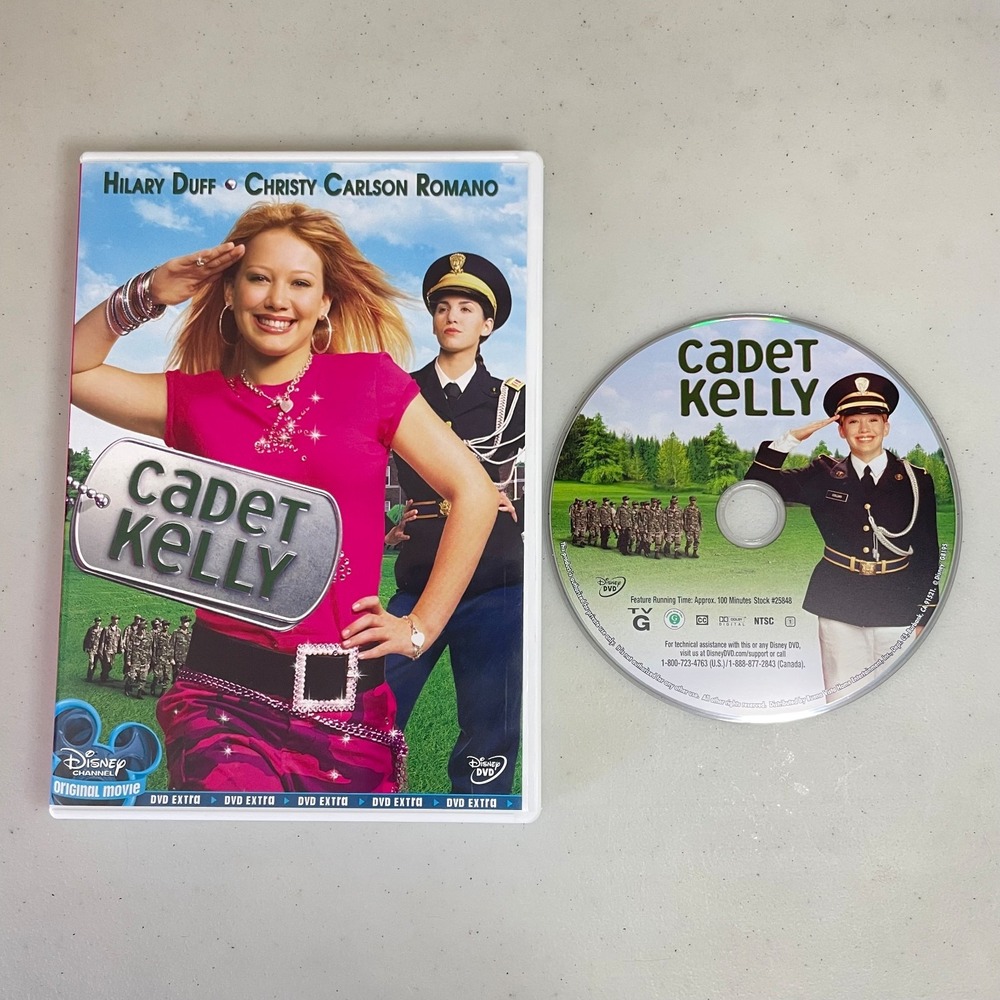 Cadet Kelly DVD 2002 Hilary Duff Disney Channel Original Movie DCOM